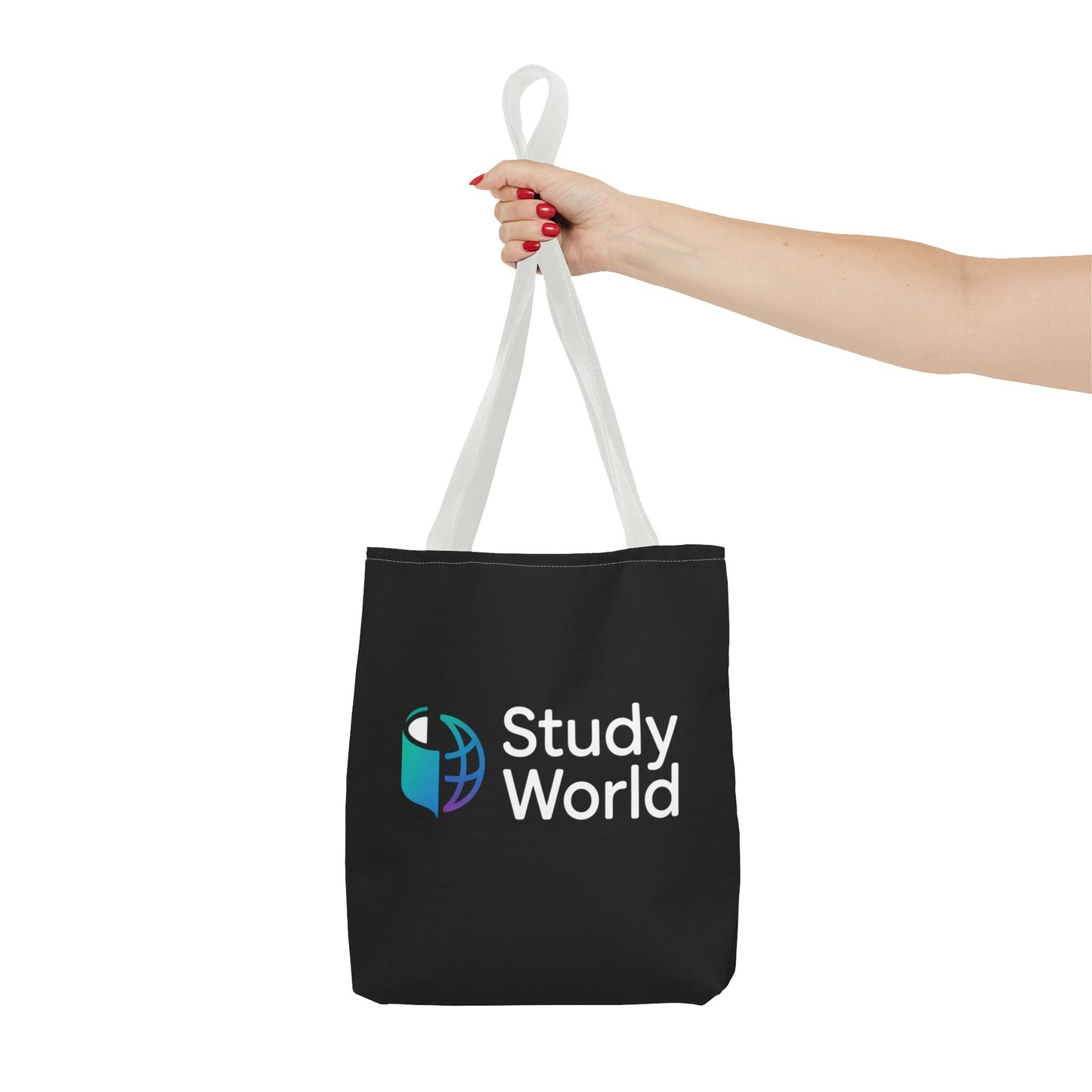 Study World Tote Bag - Stylish, Reusable Bag for Students, Eco-Friendly Shopping, Perfect for College, Travel, Gifts