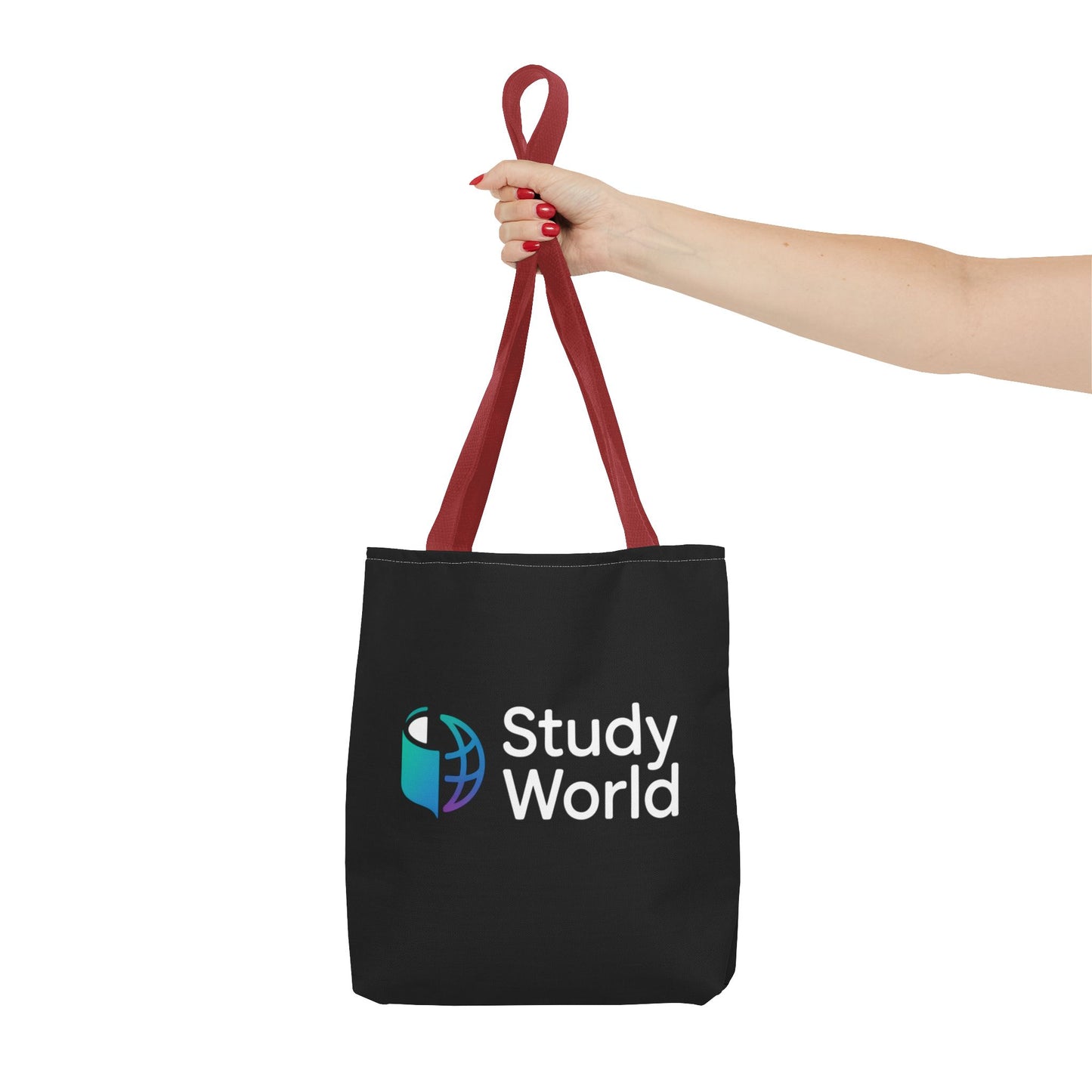 Study World Tote Bag - Stylish, Reusable Bag for Students, Eco-Friendly Shopping, Perfect for College, Travel, Gifts
