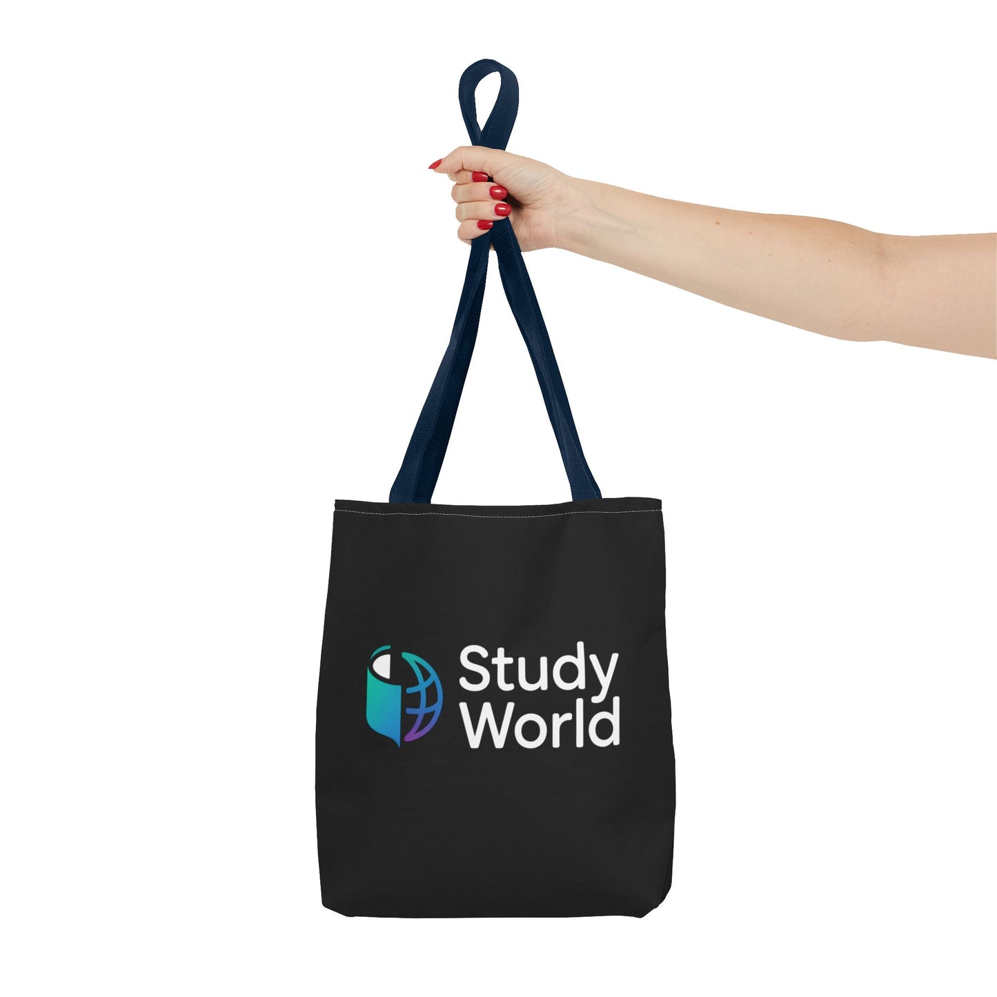 Study World Tote Bag - Stylish, Reusable Bag for Students, Eco-Friendly Shopping, Perfect for College, Travel, Gifts