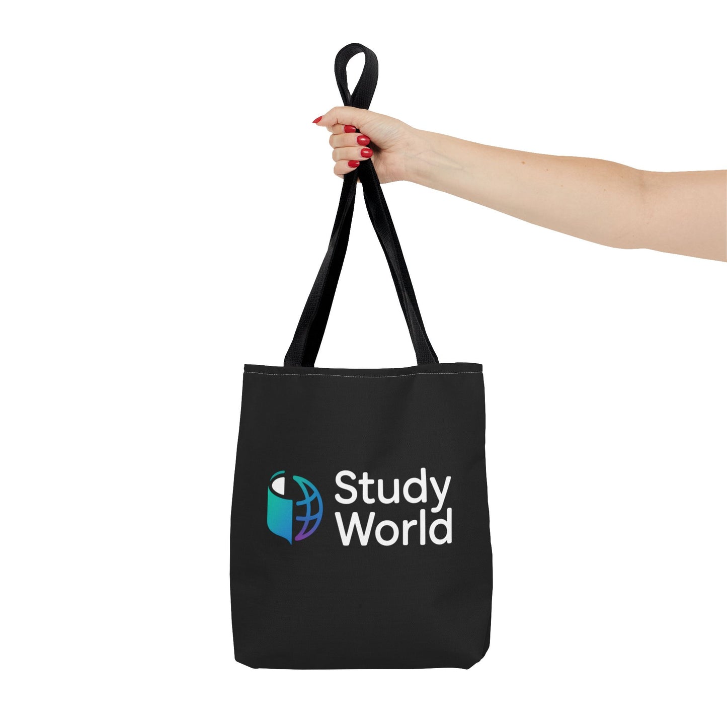 Study World Tote Bag - Stylish, Reusable Bag for Students, Eco-Friendly Shopping, Perfect for College, Travel, Gifts